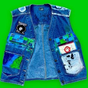 VINTAGE CUSTOM DENIM VEST